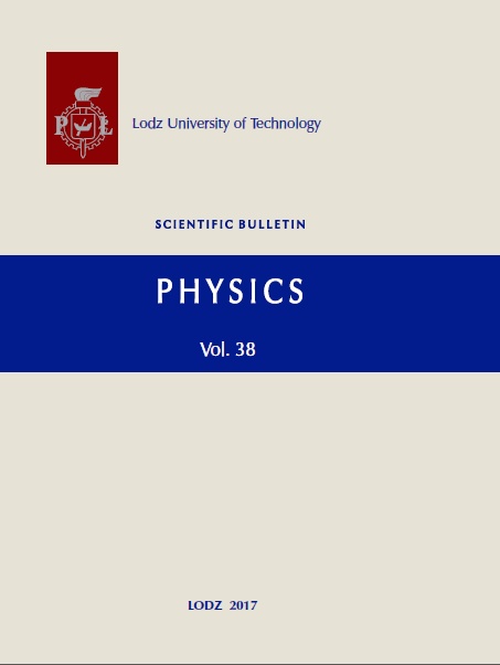 Scientific Bulletin. Physics vol. 38 (2017)
